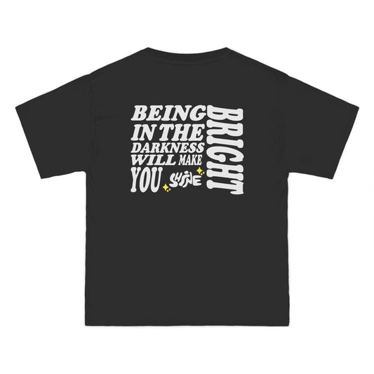 Shine first release shirt, inspirational quote